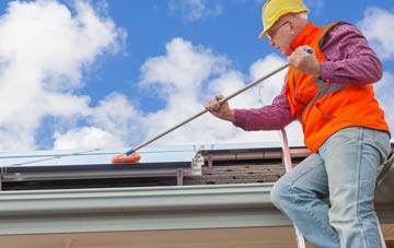 Coelbren soft wash roof cleaning